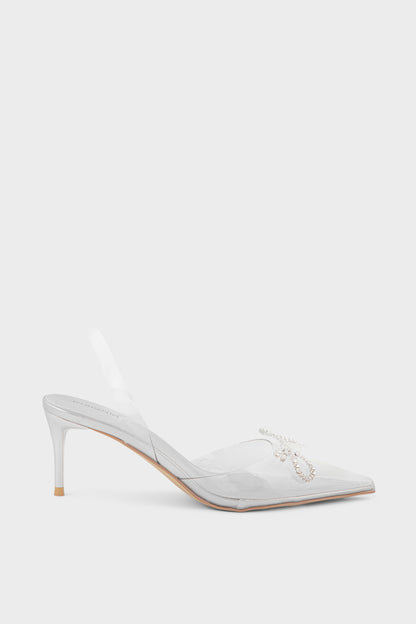 Party Wear Sling Back IP4036-Silver