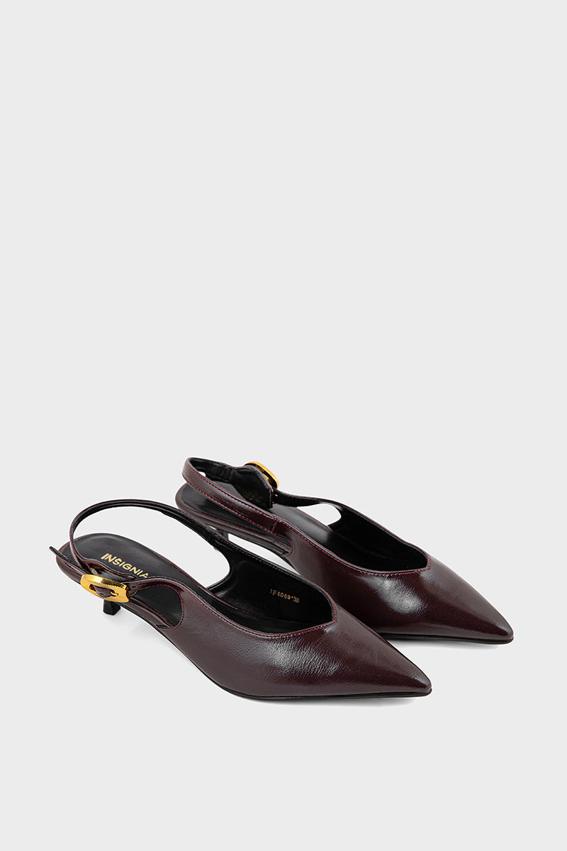 Formal Sling Back IF4069-Burgundy