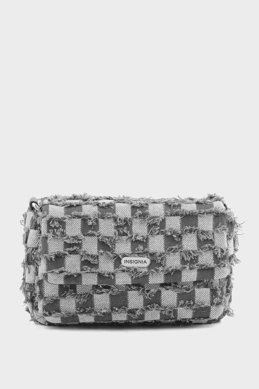 Hobo Hand Bags B15159-Grey