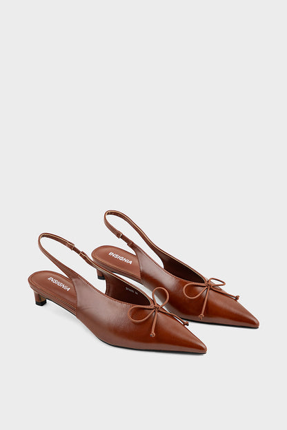 Formal Sling Back IF4076-Dark Brown