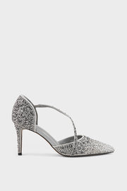 Party Wear Court Shoes IP5019-Silver