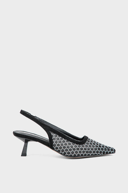 Party Wear Sling Back IP4014-Black
