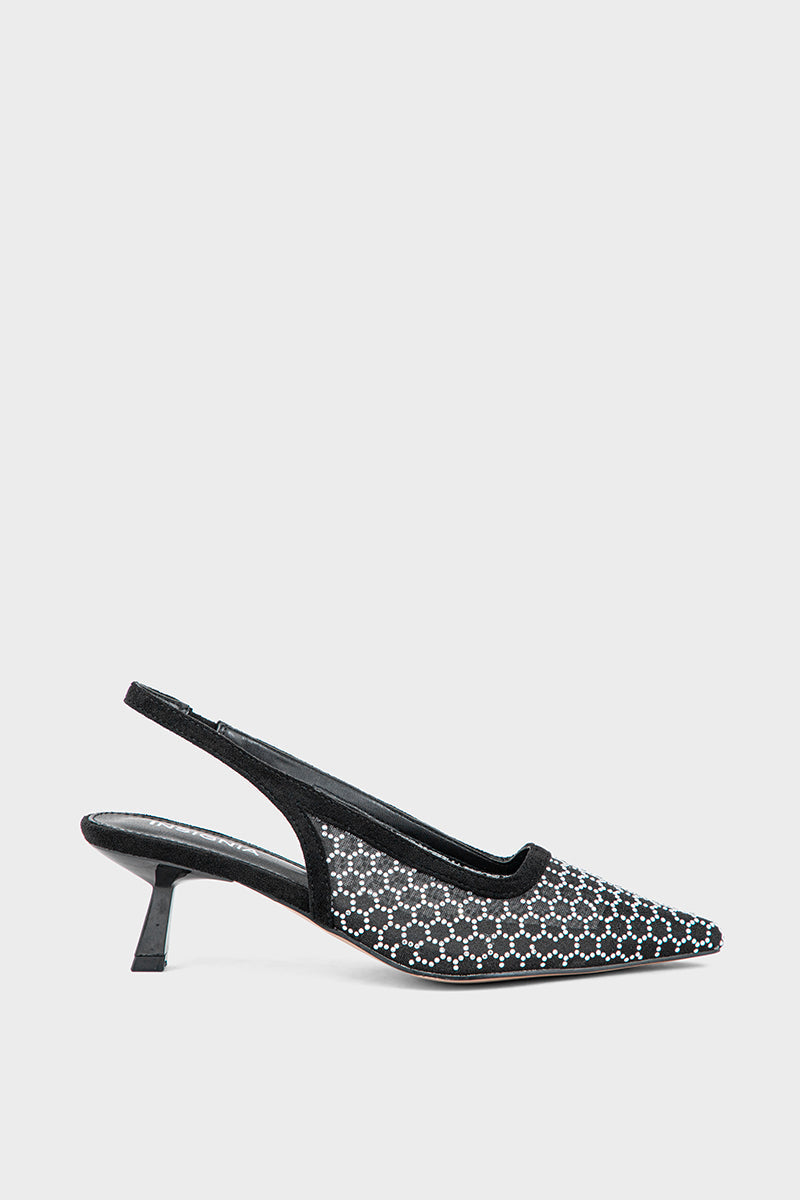 Party Wear Sling Back IP4014-Black