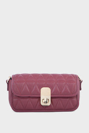 Cross Shoulder Bags BS2041-Burgundy