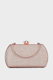 Party Wear Clutch B20764-Peach