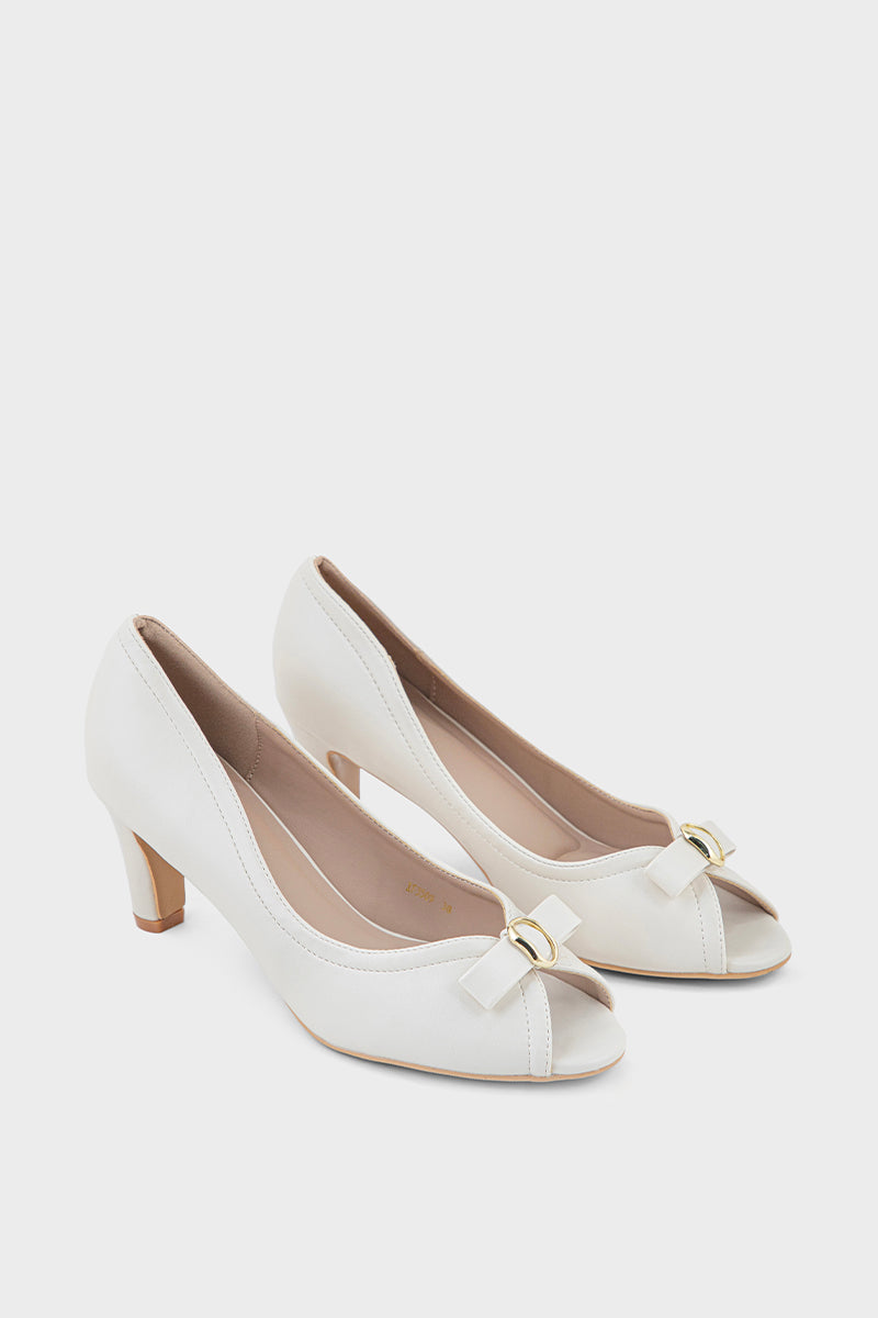 Formal Peep Toes IF3509-Off White