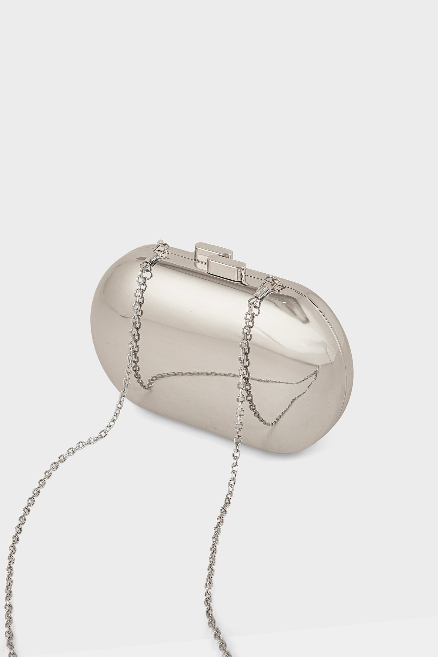 Party Wear Clutch BK4164-Pewter
