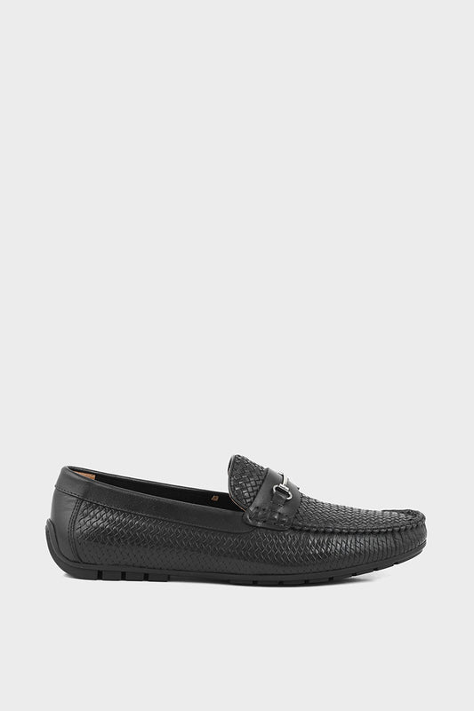 Men Casual Driving Mocs M26076-Black