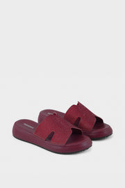 Comfort Slip On IK0101-Maroon