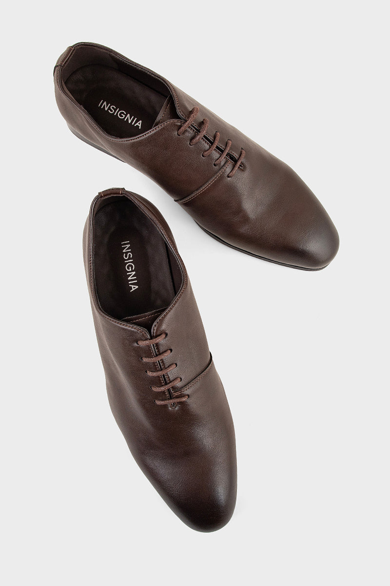 Men Formal Oxford MF8014-Dark Brown