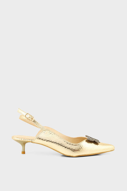 Formal Sling Back I47312-Golden