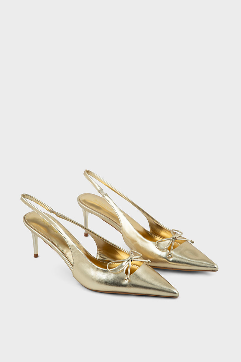 Party Wear Sling Back IP4053-Gold