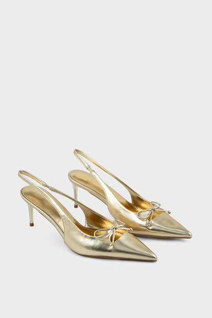 Party Wear Sling Back IP4053-Gold