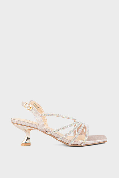 Party Wear Sandal IP2033-Champagne