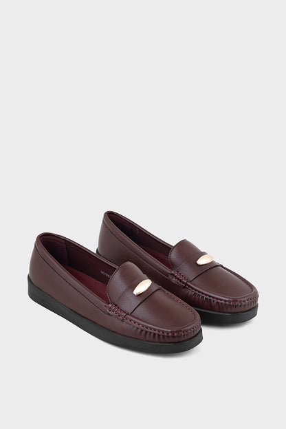 Comfort Moccasin IK7053-Burgundy