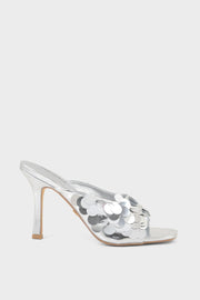 Party Wear Slip On I29303-Silver