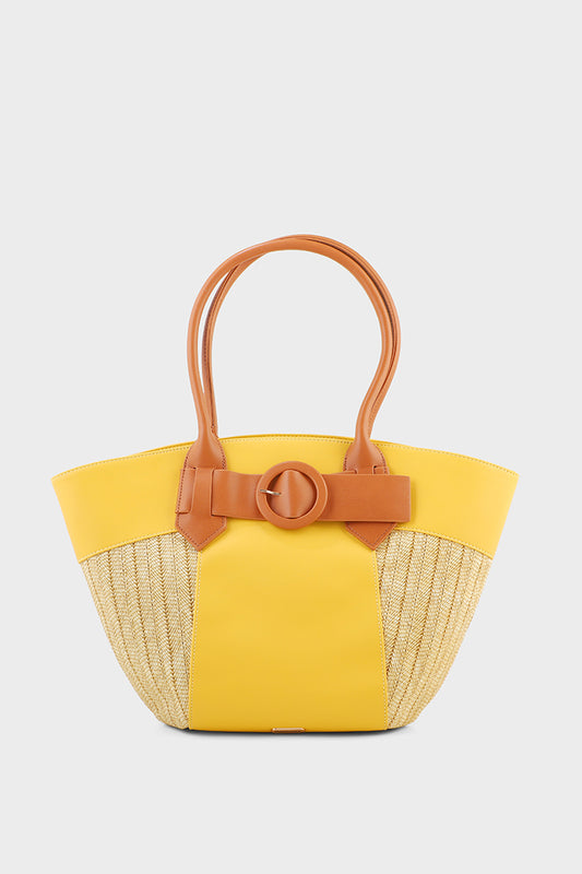 Hobo Hand Bags B15176-Yellow