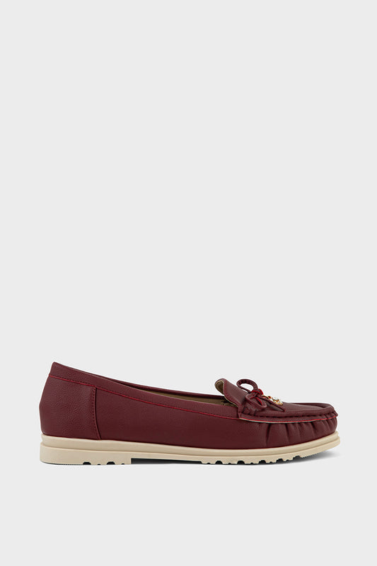 Comfort Moccasin IK7023-Maroon