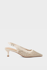 Party Wear Sling Back IP4020-Ivory