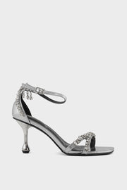 Party Wear Sandal IP2049-Silver