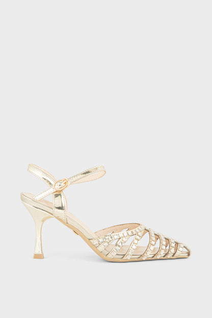Party Wear Sandal IP2026-Golden