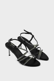 Party Wear Sandal IP2072-Black