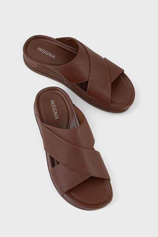Men Casual Slip On MO1024-Brown