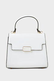 Trapeze Hand Bags B15110-White