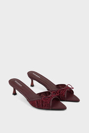 Formal Slip On IF0285-Maroon