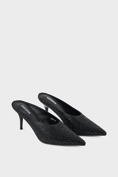 Party Wear Mule IP8514-Black