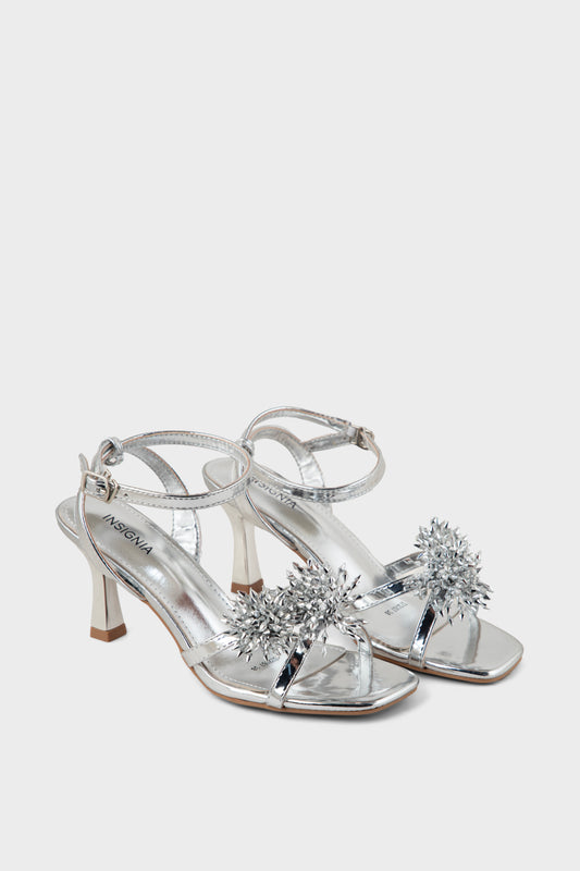 Party Wear Sandal IP2067-Silver