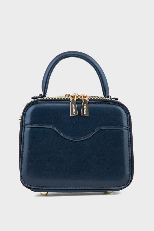 Top Handle Hand Bags BH0075-Navy