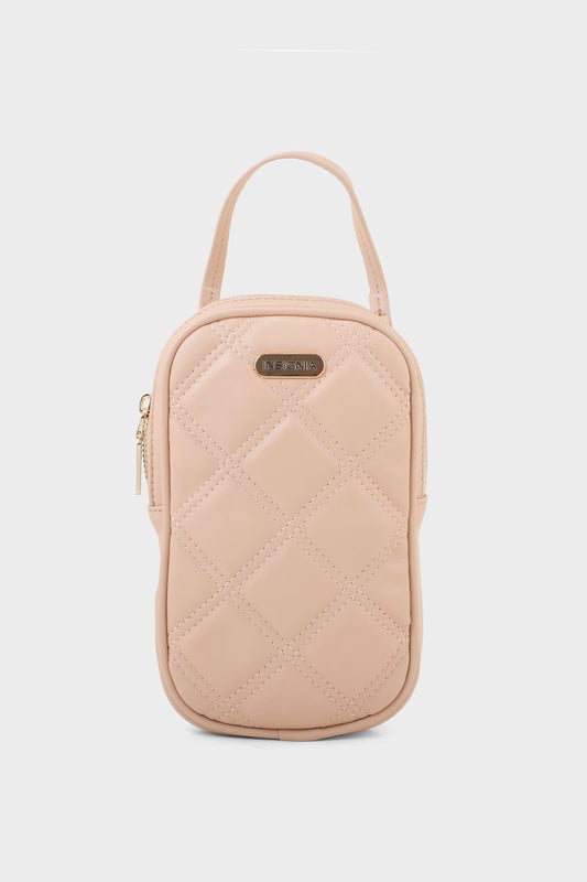Hobo Hand Bags B15169-Nude Pink