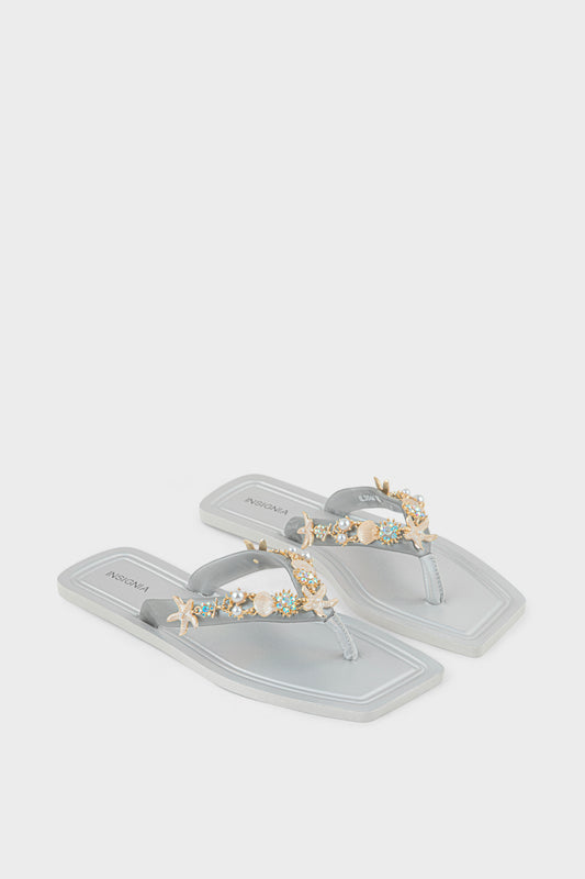 Casual Flip Flop IL3044-Silver