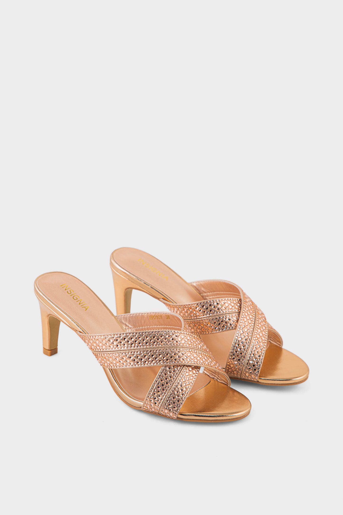 Party Wear Slip On IP0101-Rose Gold