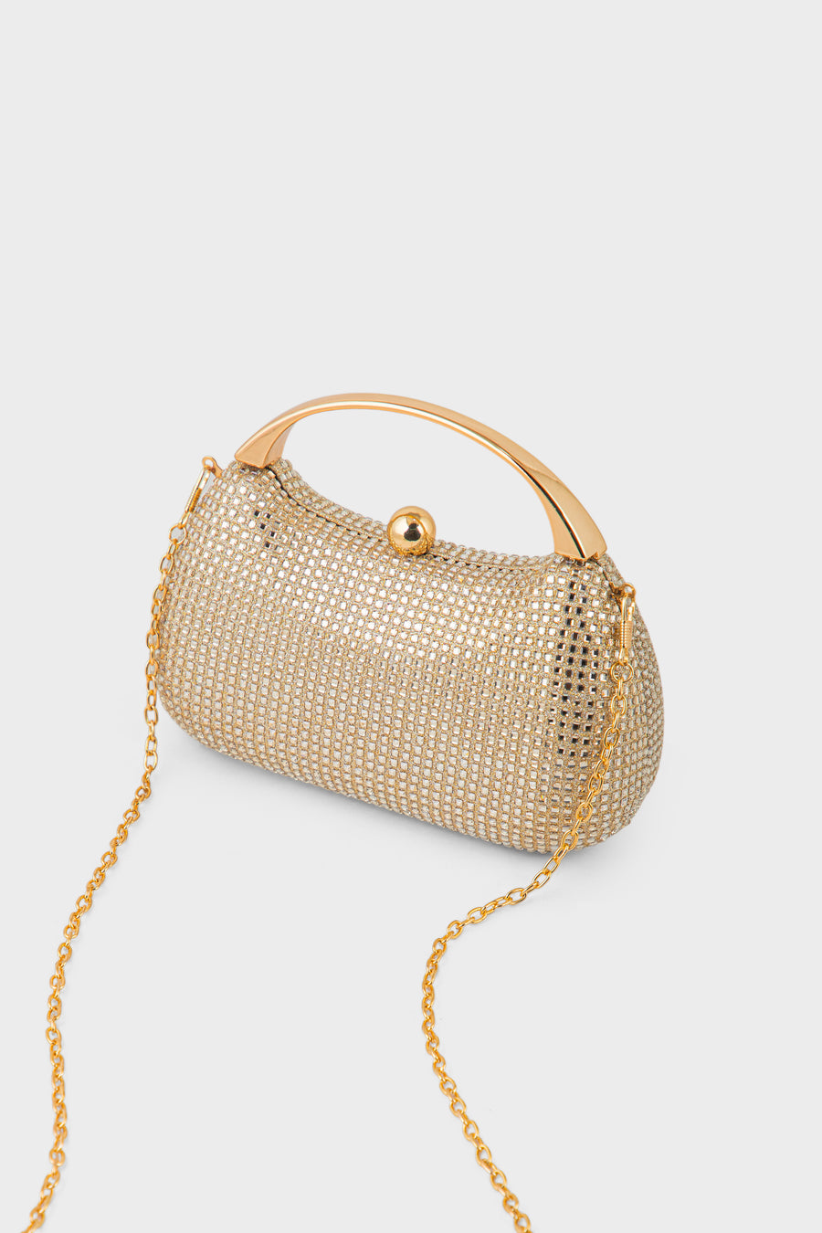 Party Wear Clutch BK4154-Gold
