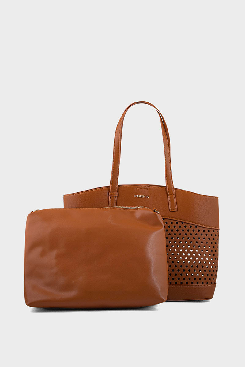 Tote Hand Bags BS2203-Tan