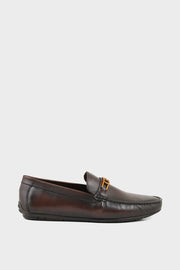 Men Casual Driving Mocs M26075-Coffee