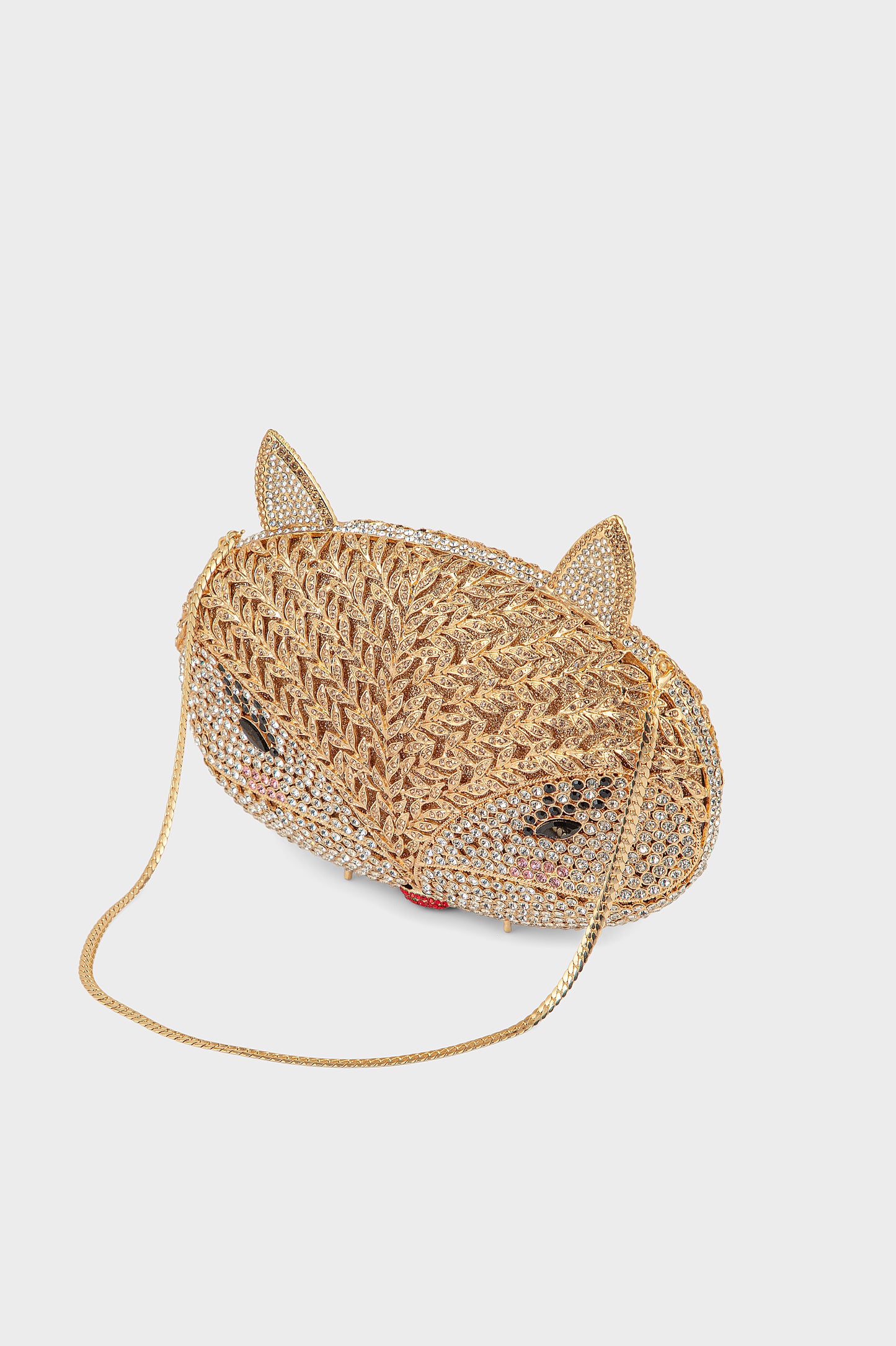 Party Wear Clutch BK4141-Golden