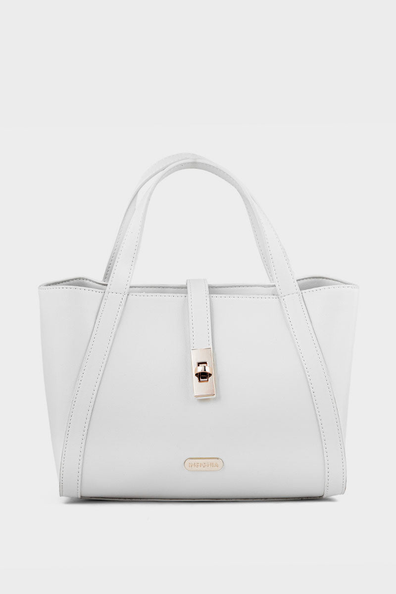 Formal Tote Hand Bags BS2067-White