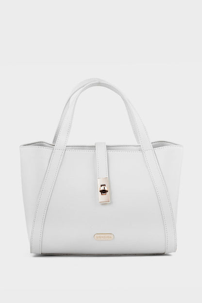 Formal Tote Hand Bags BS2067-White