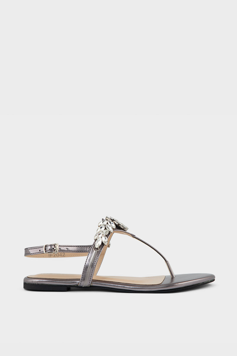 Formal Sandal IF2042-Gun Metallic