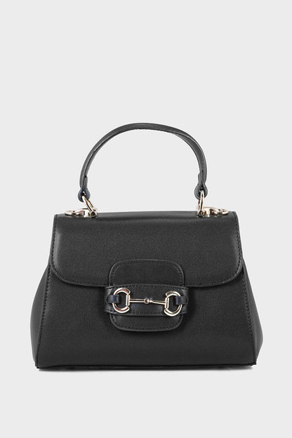 Top Handle Hand Bags B15091-Black