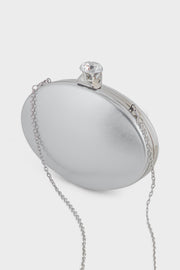 Party Wear Clutch BK4105-Silver