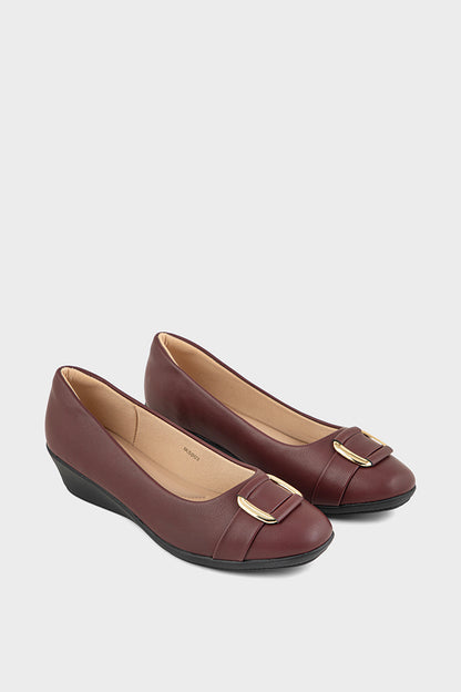 Comfort Court Shoes IK5003-Maroon
