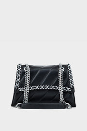 Flap Shoulder Bags BS2122-Black