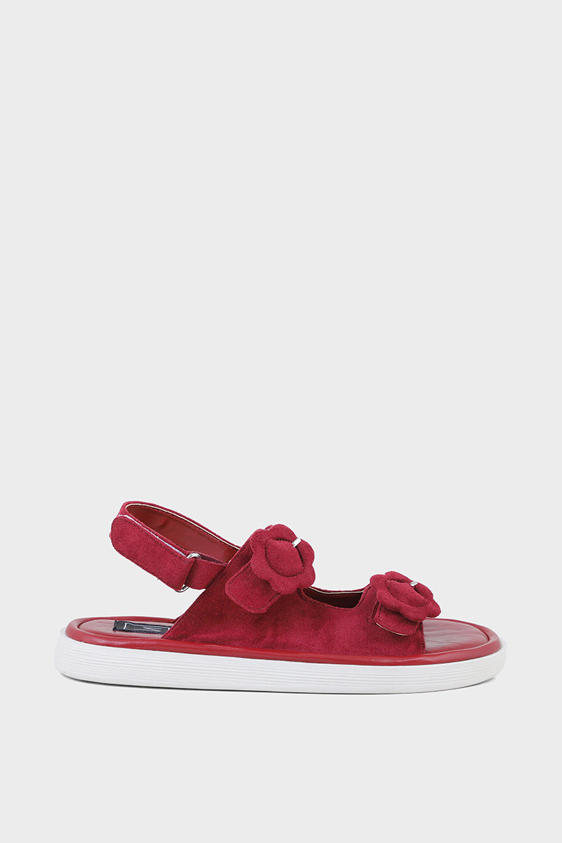 Comfort Sandal IC2000-Burgundy