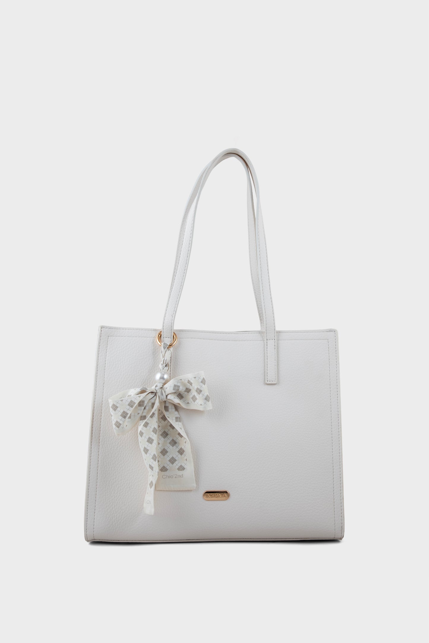Tote Hand Bags BS2320-White
