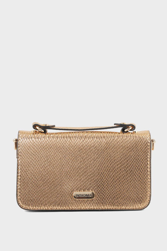 Top Handle Hand Bags BH0015-Golden