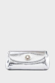 Flap Shoulder Bags BS2114-Silver